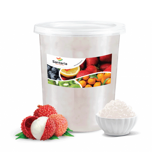 LYCHEE POPPING BOBA image 0