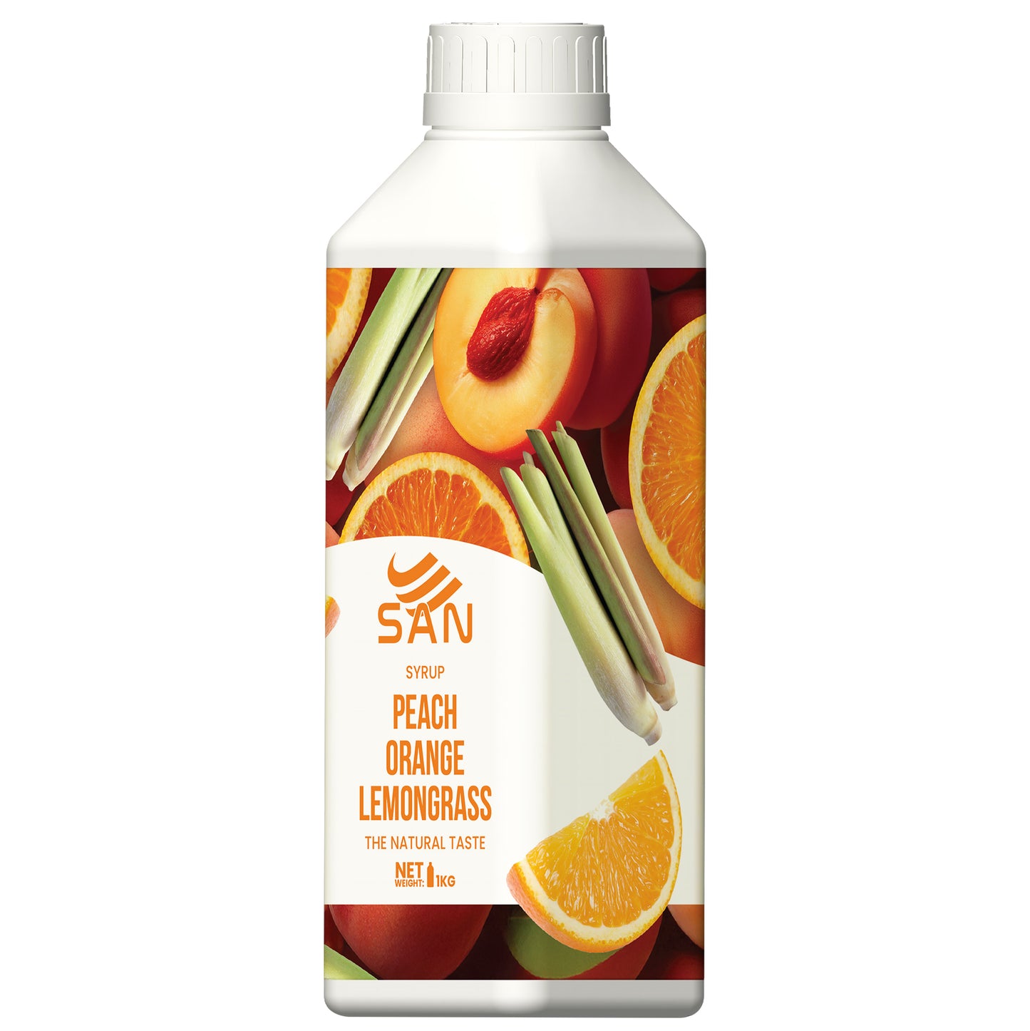 Peach Orange Lemongrass Syrup