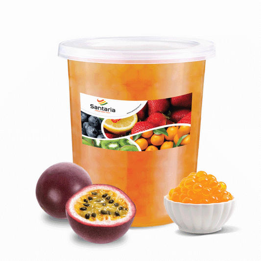 PASSION FRUIT POPPING BOBA image 0